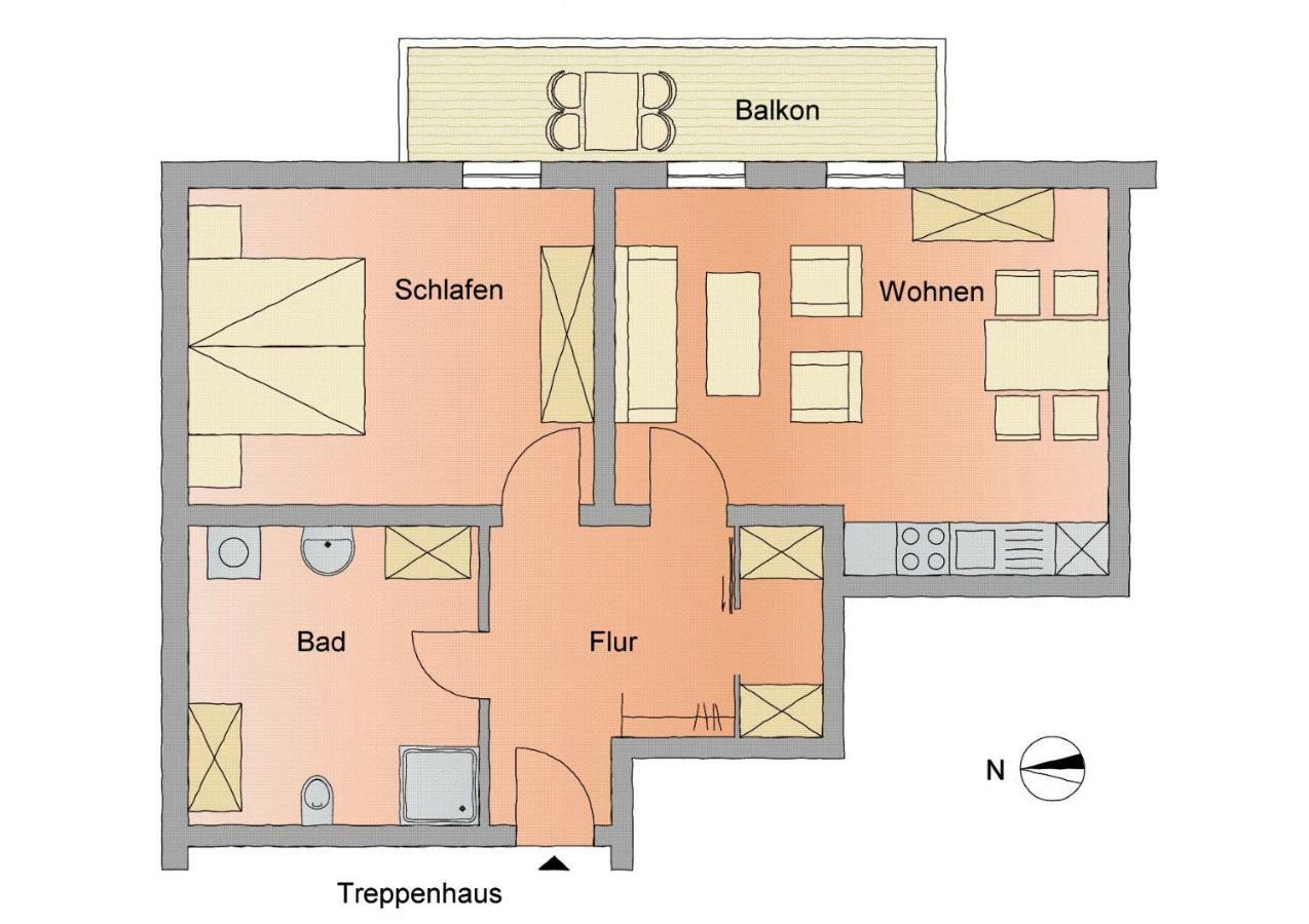 Ferienwohnungen Am Bernsteinweg Prerow Zewnętrze zdjęcie